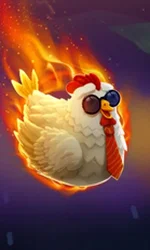 Flaming Chicken Highway Hazard